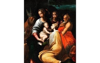 Girolamo Francesco Maria Mazzola Parmigianino, 1503 – 1540, Kopie nach, MADONNA DI SANTA MARGHERITA