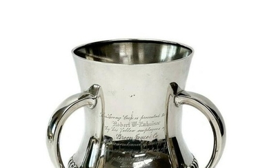 Gorham Sterling Silver 3 Handled Loving Cup, 1896
