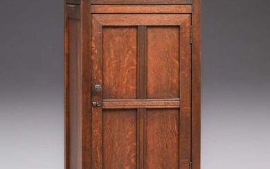 Grand Rapids One-Door Cellarette c1910