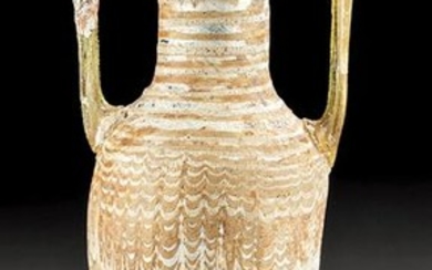 Greek Hellenistic Core-Form Glass Amphoriskos