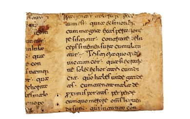 Gregory the Great, Moralia in Job, in Latin, manuscript on parchment [Southern Italy, 11th century]
