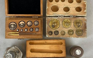 Group of Assorted Scale Weights
