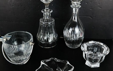 Group of Baccarat Crystal Articles (5)