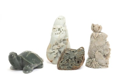 Group of Chinese Jade Carvings
