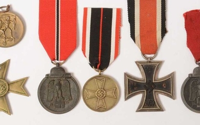 Group of WWII German medals