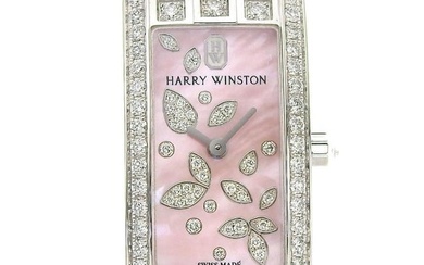 HARRY WINSTON Avenue C Mini Lily Cluster Diamond AVCQHM16WW055 LadiesWatch
