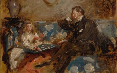 HENRY TONKS | HUGH HAMMERSLEY AND HIS DAUGHTER EVE