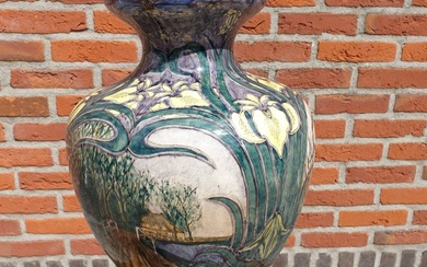 Haagsche Plateelfabriek Rozenburg - Vase - Ceramic