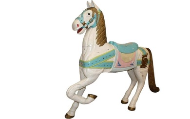 Hand painted Carousel style horse