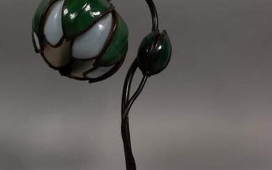 Handel Style Tulip Form Lamp