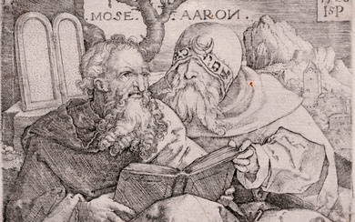 Hans Sebald Beham - Moses and Aaron - 1526