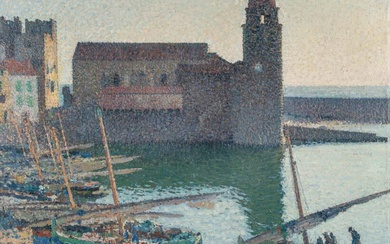 Henri Jean Guillaume Martin 1860 Toulouse – Labastide-du-Vert 1943 Le Port de Collioure