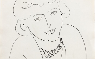 Henri Matisse Portrait de Lydia (recto); Tête de femme reposant...