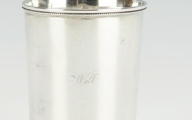 Hyde and Goodrich Louisiana Coin Silver Julep Cup