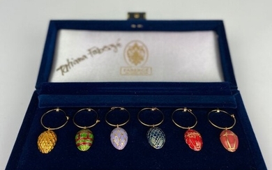 IMPERIAL FABERGE ENAMEL CHARMS