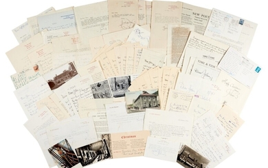 John Betjeman | Extensive series of c.90 letters and cards to John Arlott, 1942-78
