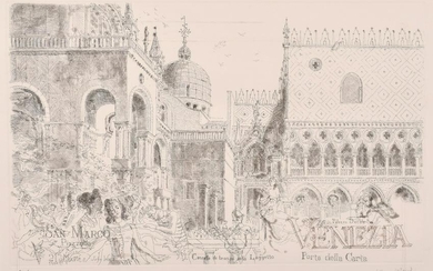 John Stanton Ward, 'San Marco Piazzetta, Venice'