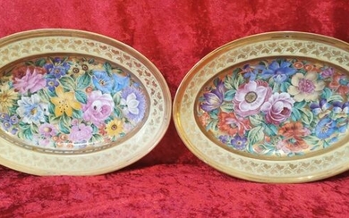 Kaiserlich privilegierte Porcellain Fabrique Vienna - decorative plate - Porcelain