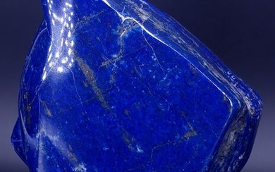 Large A + Royal Blue Lapis Lazuli Freeform - 195×175×50 mm - 2529.6 g