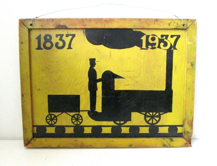 Locomotive Trade Sign