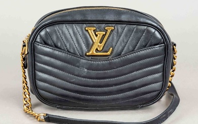 Louis Vuitton, Black Calfskin New W