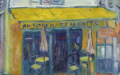 Lyne Seybel (1919-2009) - Montmartre, Au Soleil de la Butte