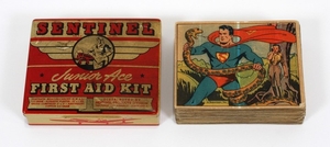 MADE BY GUM INC. PHILADELPHIA PA. BUBBLEGUM SUPERMAN TRADING CARDS 1940 35 CARDS 2.5