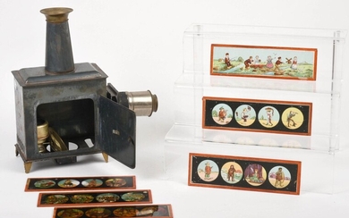 Magic Lantern and a Group of Slides.