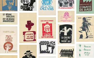 Mai '68: Collection of 21 Posters. 1968.