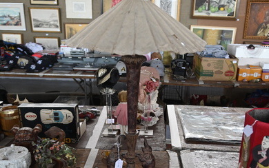 Maitland Smith Type Table Lamp.