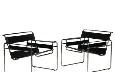 Marcel Breuer attrib., Wassily Chairs, Pair
