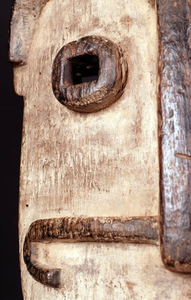 Mask (1) - Wood - Fang - Gabon