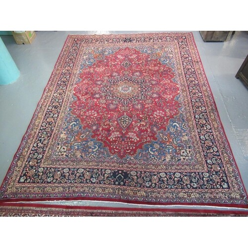 Middle Eastern design Mashad carpet of large proportions on ...