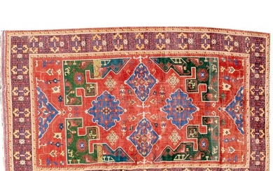 Nice antique Kazak carpet