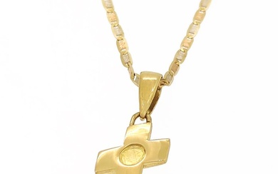 No reserve price - 18kt gold - Rose gold, White gold, Yellow gold - Necklace with pendant