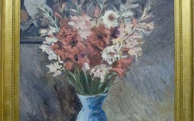 Oil painting Gladiolus Smol'skiy Grigoriy Stepanovich