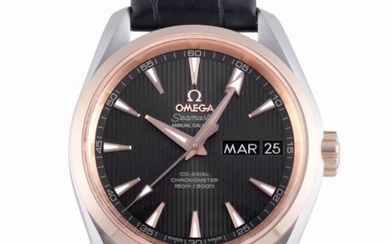 Omega OMEGA Seamaster Aqua Terra Coaxial Annual Calendar 231.23.39.22.06.001 Gray Dial Watch Men's