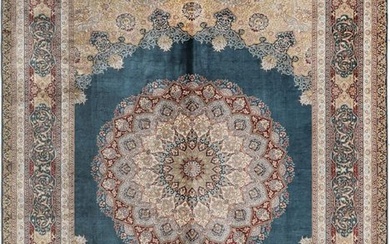 Original Fine China Hereke Carpet Pure Silk on Silk New Carpet - Carpet - 240 cm - 170 cm