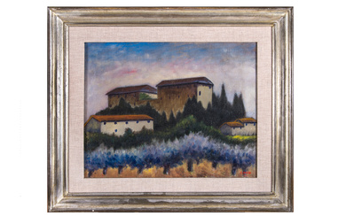 Ottone Rosai, Monterongriffoli (Siena). 1938.