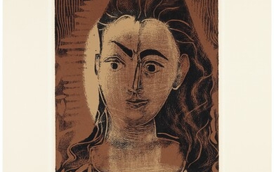 PABLO PICASSO (1881-1973), Petit buste de femme