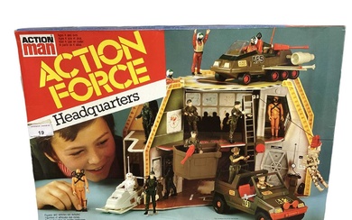 Palitoy (c1981) Action Man Action Force Headquarters, boxed (1)
