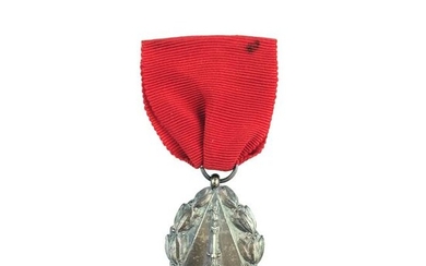 Peruvian medal in silver