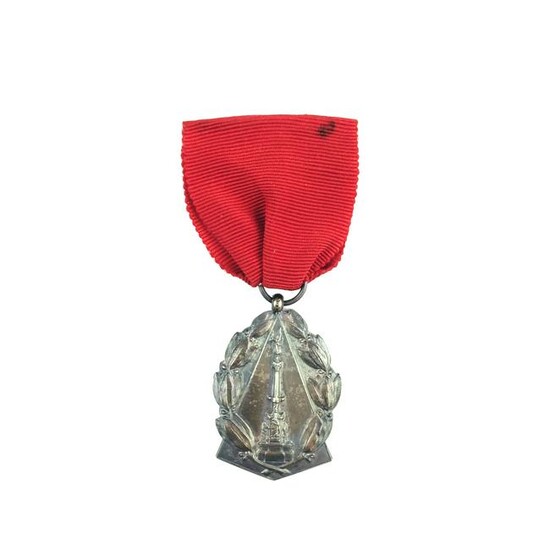 Peruvian medal in silver