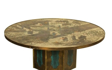 Philip & Kelvin LaVerne "Chan" Round Coffee Table