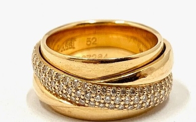 Piaget - 18 kt. Pink gold - Ring - 1.21 ct Diamonds