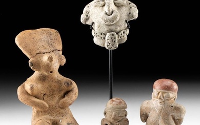 Pre-Columbian Pottery Assortment, 4 pcs