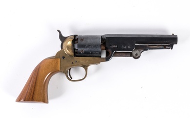 Revolver, réplique italienne datant du XXe siècle du Colt Navy 1851