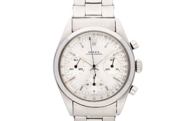 Rolex Reference 6238 'Pre-Daytona' | A stainless steel chronograph wristwatch with bracelet, Circa 1964