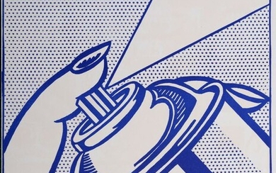 Roy Lichtenstein (1923-1997) - American : Spray Can