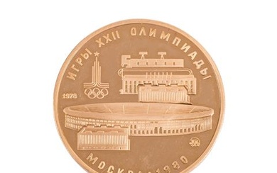 Russland/GOLD - 100 Rubel 1978